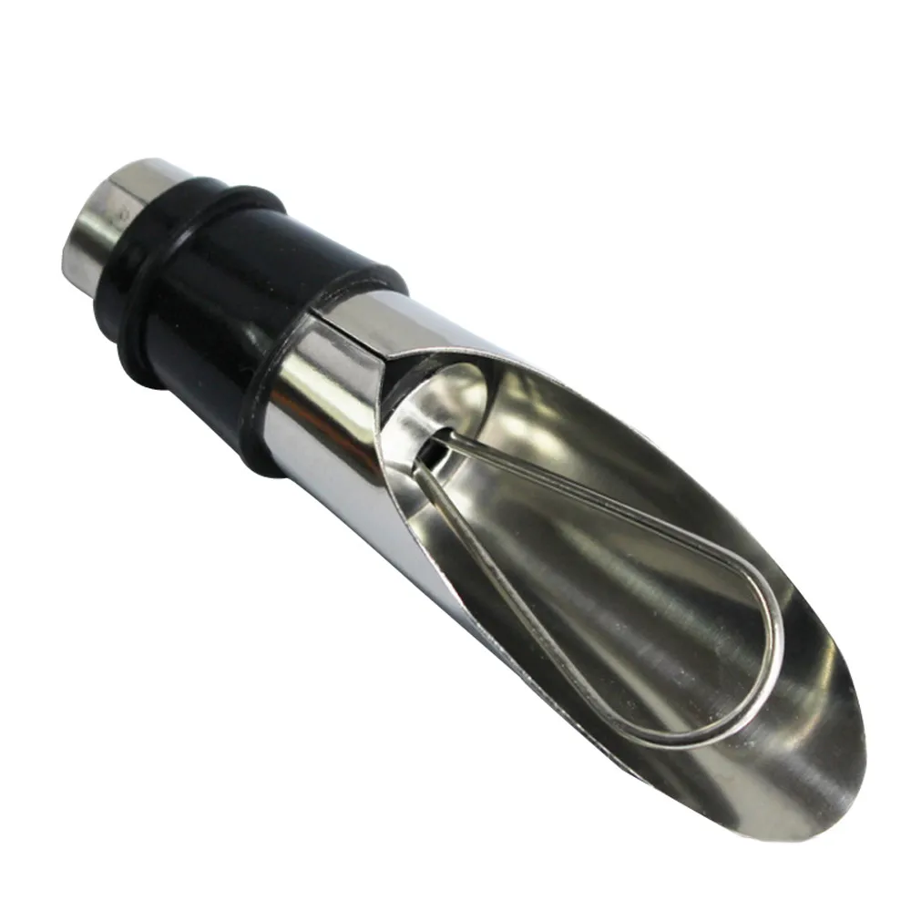 

1 Pcs Stainless Liquor Spirit Pourer Flow Wine Bottle Pour Spout Stopper Stainless Steel Cap Barware wine bottle stopper