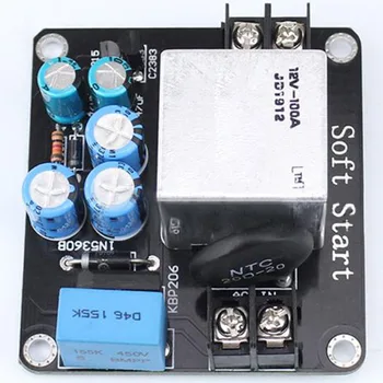 

New Arrival 1pc 100A 2200W High-Power Soft Start Circuit Power Board for Class A Amplifier Amp