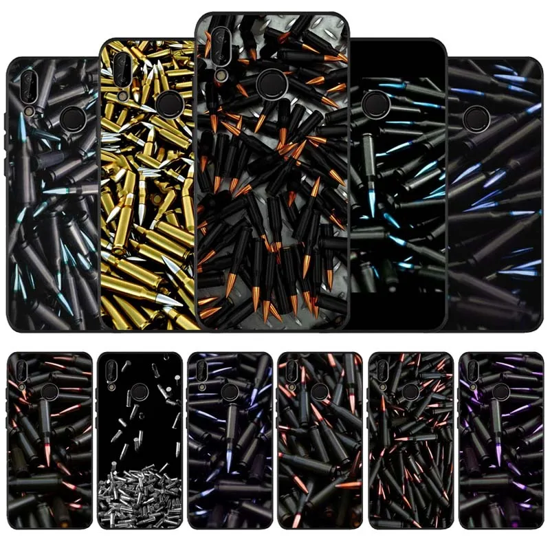 Черный чехол для телефона huawei P40 P30 P20 P10 Pro P9 Lite nova 4E 6SE Psmart 2 2019 Y6 9 Prime | Мобильные