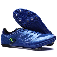 Мужские спортивные кроссовки с шипами, спортивные гоночные беговые кроссовки, спортивные кроссовки с шипами для мужчин, прыжки на дистанцию