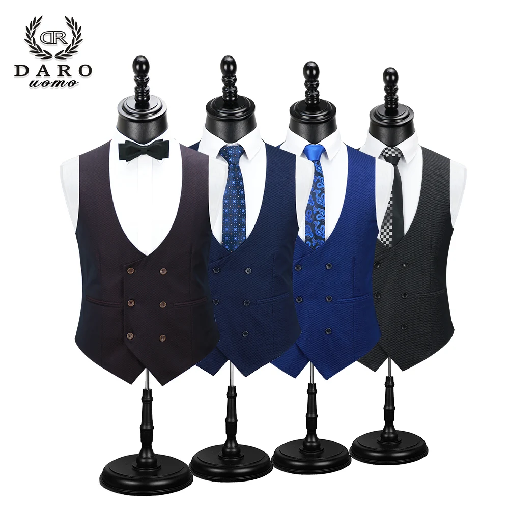 New Men's Fashion Boutique Plaid Wedding Dress Suit Three-piece Male Formal Business Casual Suits DR8608