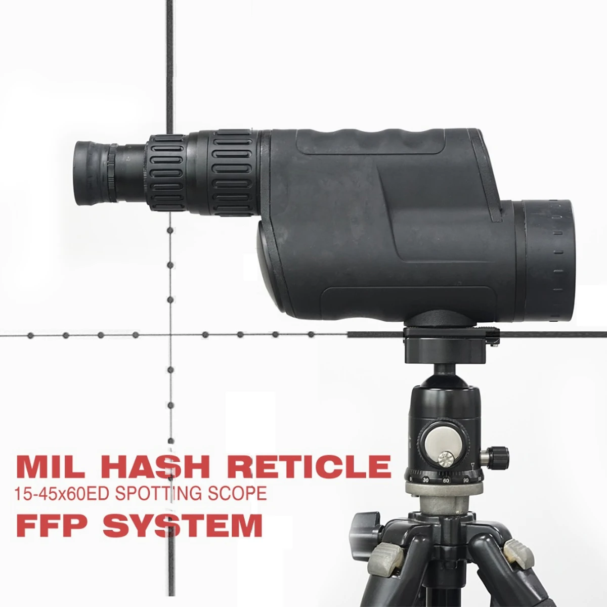 Free Shipping 15 45x60 ED Spotting Scope telescope terrestre Ultra HD