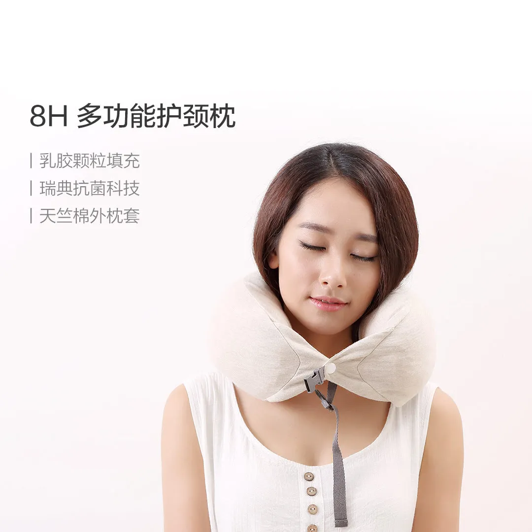 Xiaomi 8H U форма Memory Foam подушка для шеи Антибактериальная портативная дорожная 8H маска для глаз Подушка для обеда подушки умный дом