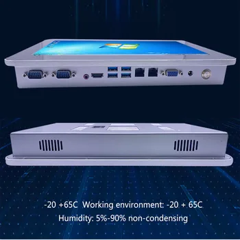 شراء11.6 بوصة الكمبيوتر اللوحي وعرة مع DDR3 8Gb Ram 128Gb SSD Rom قرص صلب إنتل سيليرون 3865U وحدة المعالجة المركزية شاشة صناعية باللمس لوحة الكمبيوتر