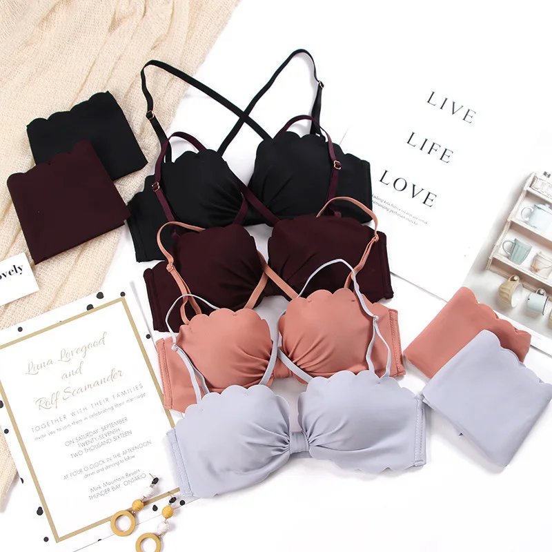 

Seamless Bralette Cotton Fashion High Quality Underwear Wireless Teenage Girl Sexy Bras For Women Push Up Bra WireFree Lingerie