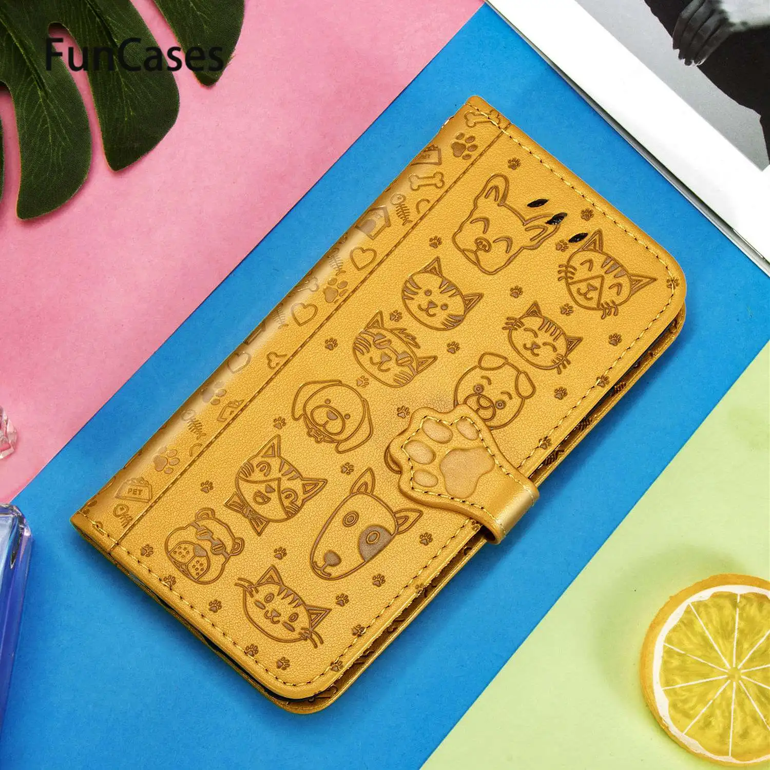 Чехол для телефона чехлы etui Samsung S9 Carcaso кошелек книжка с котенком чехол Аксессуары