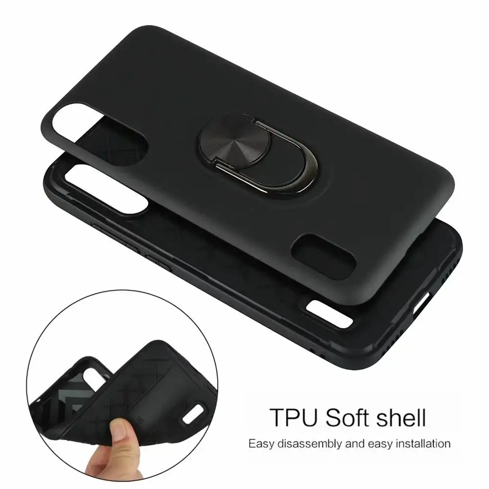 Защитный чехол для Xiaomi Mi CC9 CC 9 A3 Lite автомобильные магнитные кольца мягкие Матовые