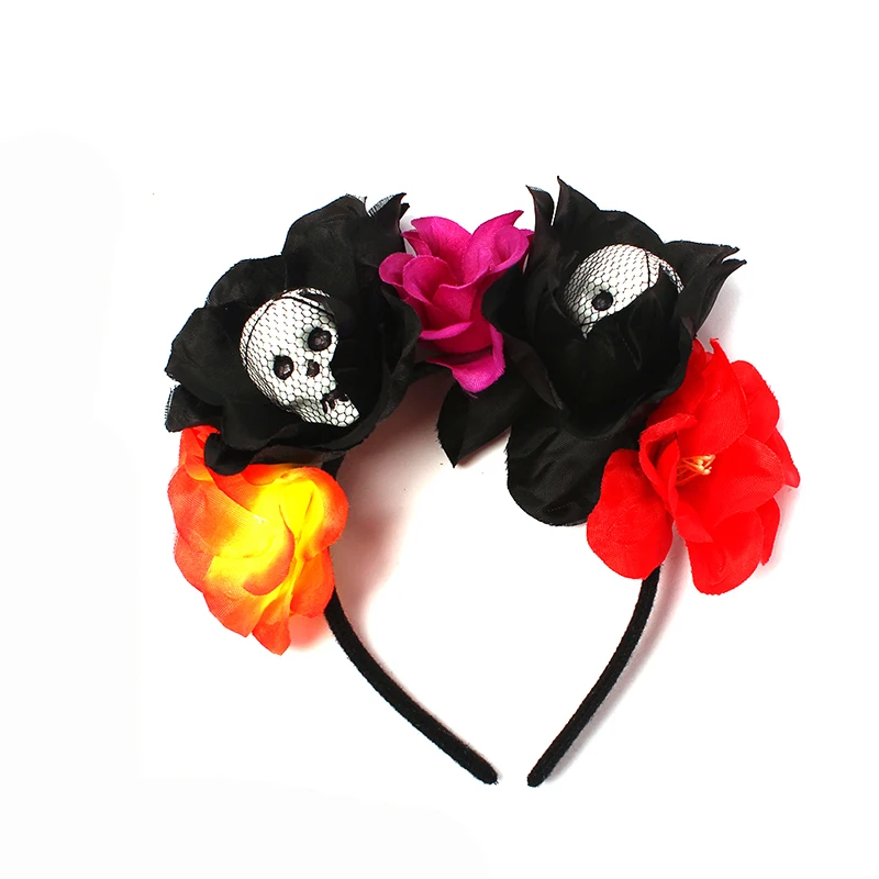 Day of the Dead Girl Skeleton Fancy Tutu Dress Halloween Dress Up Party Kids Baby Costume Funky Punk Bones Tutu Dress for Girls (16)