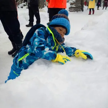 

Children Ski Suit -30 Degree Boys Girl Clothing Set Kids Snowboard Waterproof Outdoor Sports Jacket Pants Clothes Snowsuit Teen