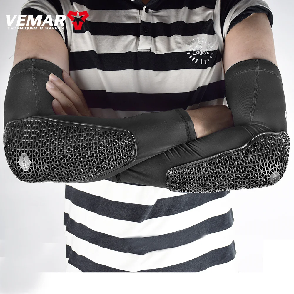 Motorcycle Knee Pads VEMAR Summer MTB Cycling Knee Protection Mountain Bike Elbow Protector BMX DH ATV Motocross
