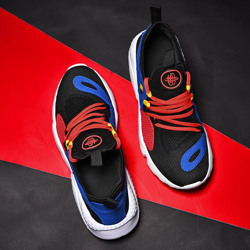 

Large Size Running Shoes For Men Comfortable Sneakers Breathable Mesh Outdoor Sport Shoes Men Increase Upper Lace Up Male Shoes