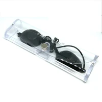 2pcs 190nm-2000nm IPL Laser Protection Goggles Safety Glasses Eyepatch Eyeshield Black 2