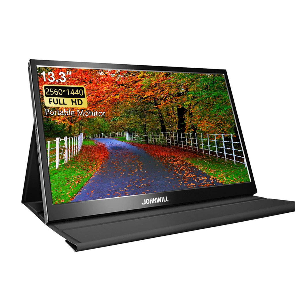 Johnwill Portabel Monitor Sentuh 13.3 
