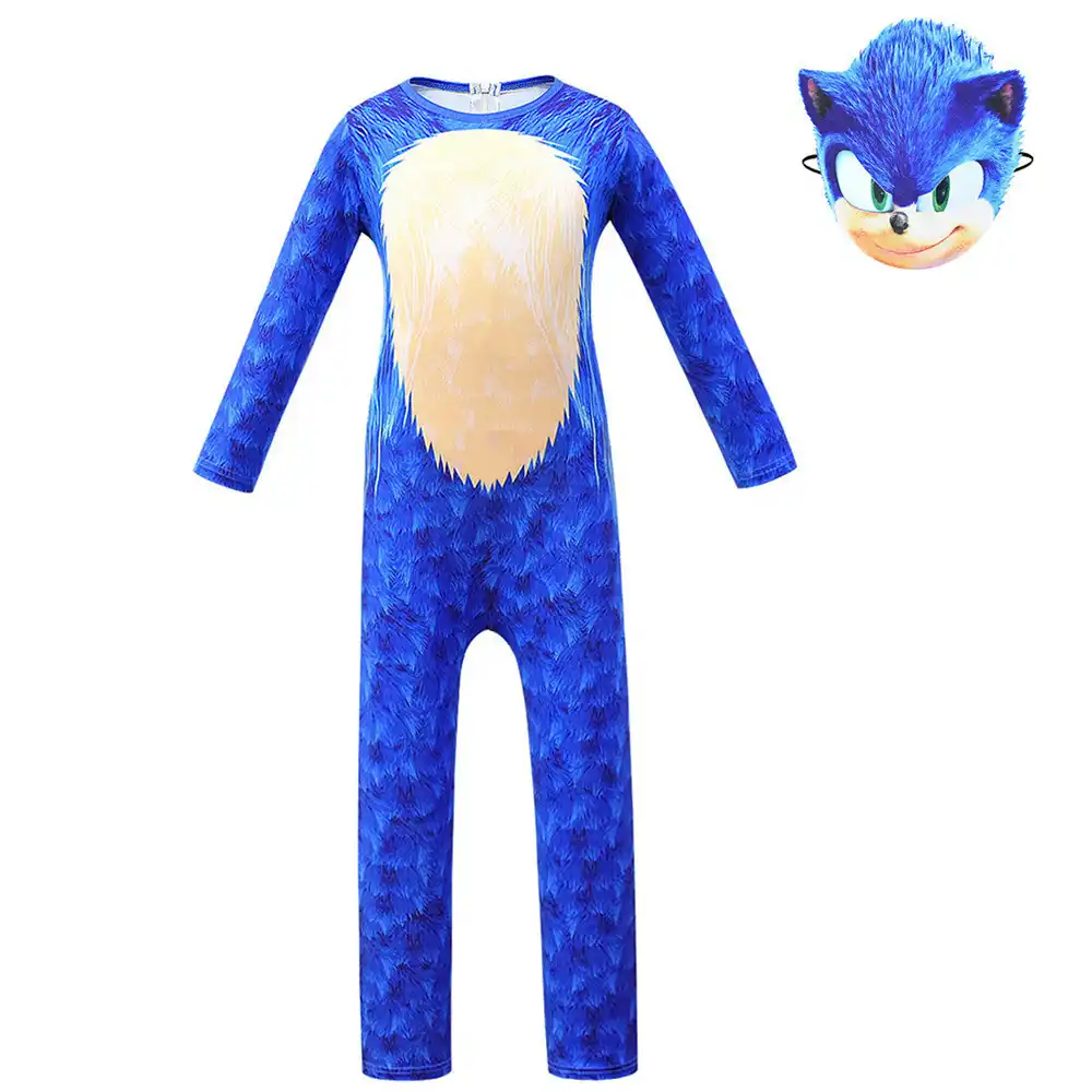 Fancy Dress Cos Party Sonic Hedgehog 