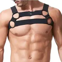 Сексуальное мужское белье Wetlook ремешок жгут Фетиш плечо тело Грудь Мышцы Пояс Костюм Клубная одежда мужской бондаж ограничительные ремни