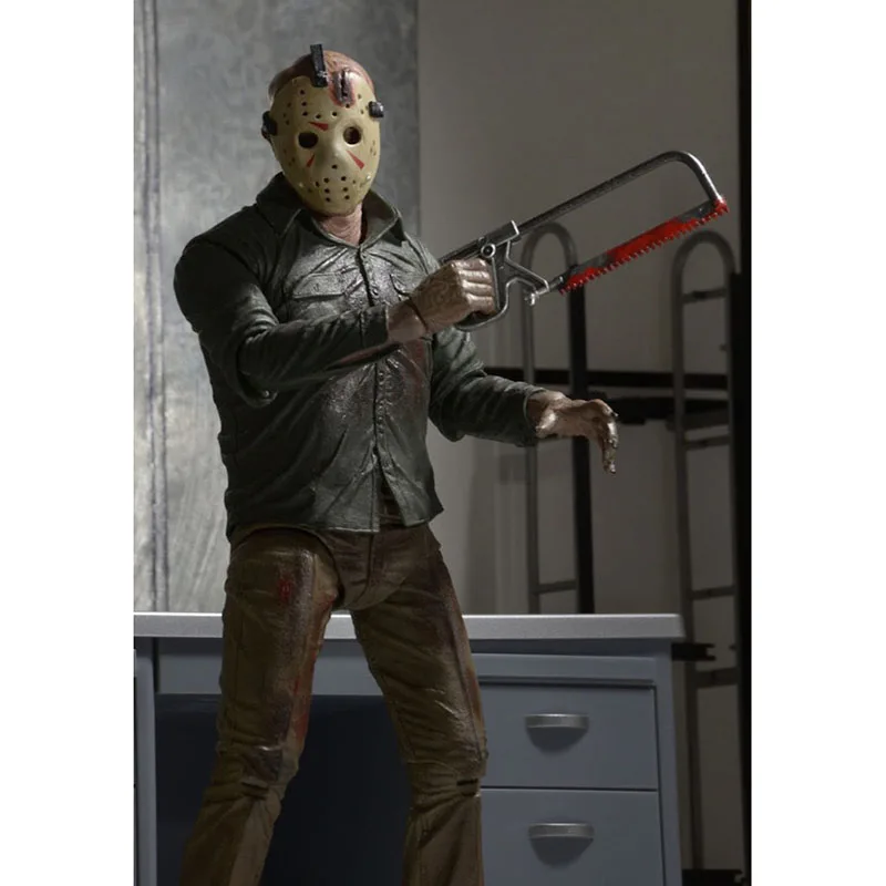 18 см NECA Friday 13 Voorhees Final Chapter Памела Джейсон фигурка модель игрушки кукла для подарка