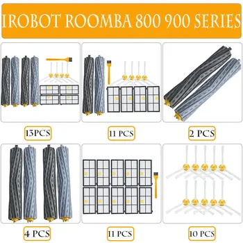 

HEPA Filters Brushes Replacement Parts Kit for iRobot Roomba 980 990 900 896 886 870 865 866 800 Accessories Kit