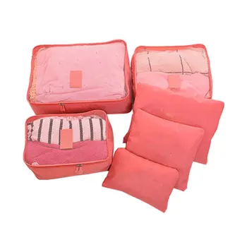 

Travel Packing Cubes Set Toiletry Kits Bag Luggage Organizers Travel Storage Bags Travel Multi-functional Clothing -B5