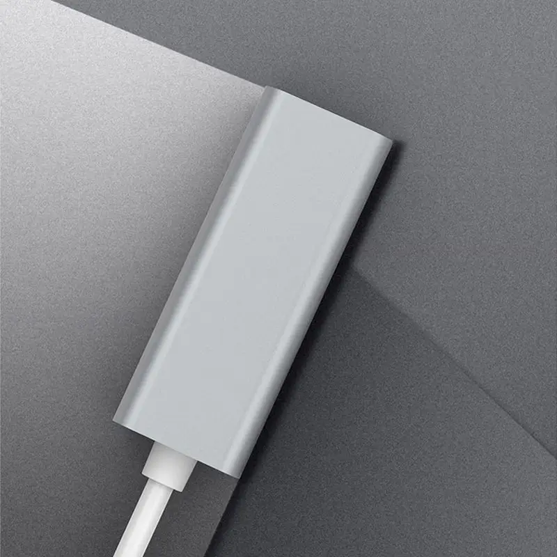 Сетевой адаптер USB 3,0 для Ethernet RJ45 Lan гигабитный адаптер для Ethernet 10/100/1000 Мбит/с Поддержка nintendo Switch белый