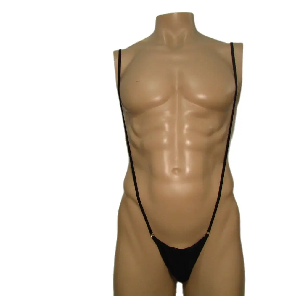 Cinturino Da Uomo Un Pezzo Perizoma Shapers T-Pants U Tasca Convessa Mankini Body Lycra Erotic Body Costume Fasciatura Sexy Lingerie S001