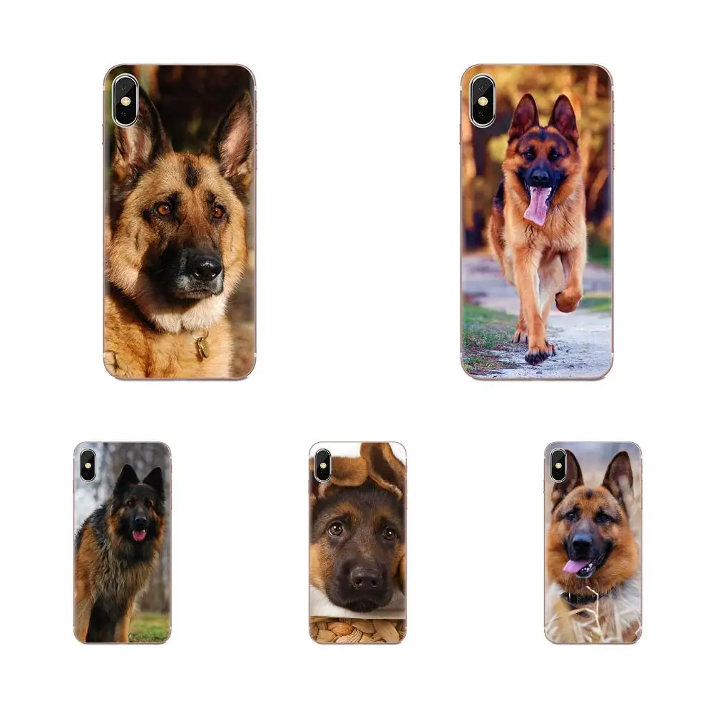 Мягкий чехол для Huawei Honor Mate 7 7A 8 9 10 20 V8 V9 V10 V30 P40 G Lite Play Mini Pro P Smart Funny German Shepherd Dog |