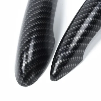 

For MINI Cooper S R50 Car Door Handle Covers Carbon Fiber Black Set Kit