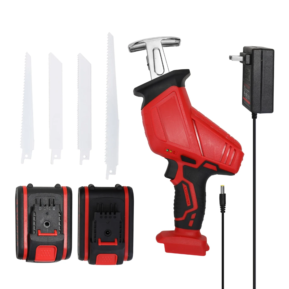 42VF Reciprocating Saws Outdoor Saber Saw with Rechargeable Lithium Battery Portable Cordless Electric Power Tools | Инструменты