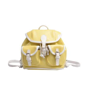

2019 summer new PU material women's bag two-shoulder bag women's fashion travel bag white tie fashion women's bag
