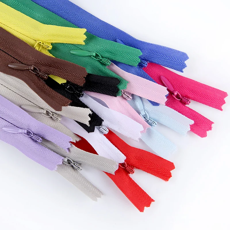 50pcs-bag-15cm-35cm-40cm-50cm-55cm-60cm-Long-Invisible-Zippers-DIY-Nylon-Coil-Zipper-For
