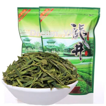 

Early Spring Fresh dragon well chinese longjing tea Green Tea 250g oolong tea Organic Fragrance Tea for losing weight