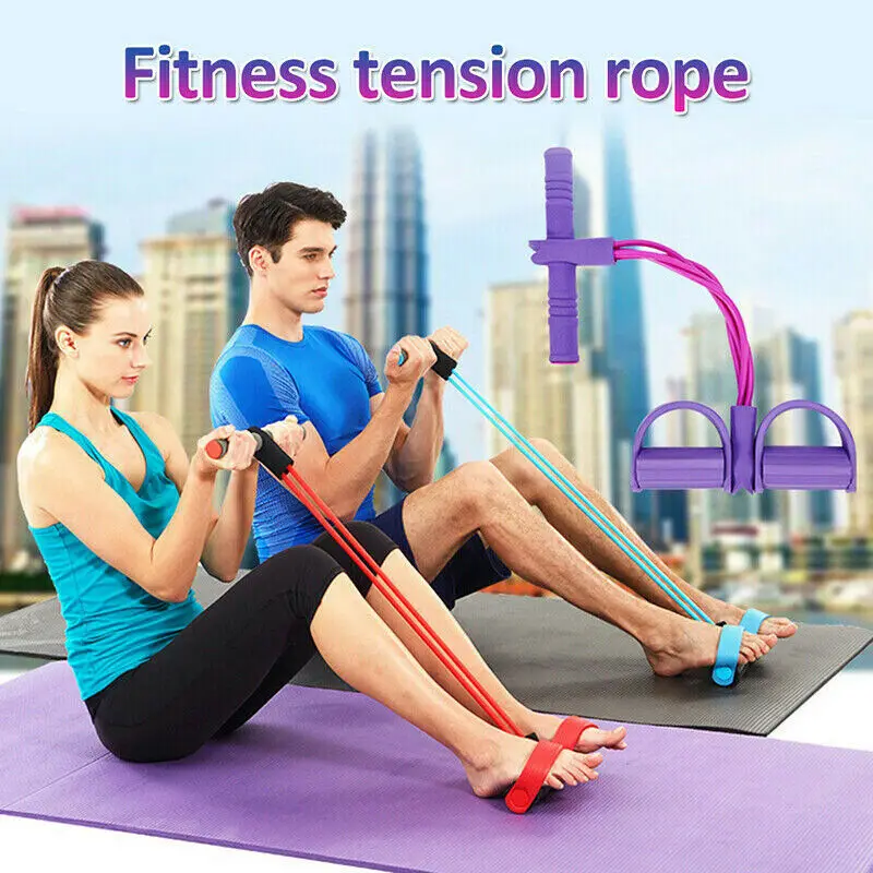 

Resistance Bands Abdominal Circle waist Glute Sit-up Elastic Exercise Fitness