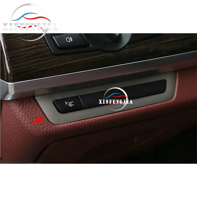 Для BMW 7 Series F01 F02 10 15 внутренняя приборная панель боковые Нижние кнопки|Лепнина для