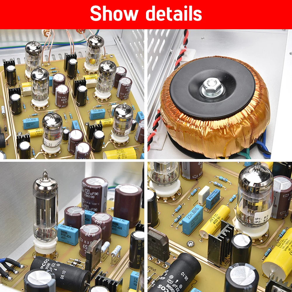 BRZHIFI Amplificatore моноламповый фонокорректор домашний кинотеатр MC мм предусилитель стерео вакуумная трубка 6N11 12AT7 HIFI усилитель мощности