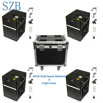 

Flight Case 4in1 Package 400W Cold Spark Firework Effect Machine for Wedding Celebration Party/SZB-CL-2012