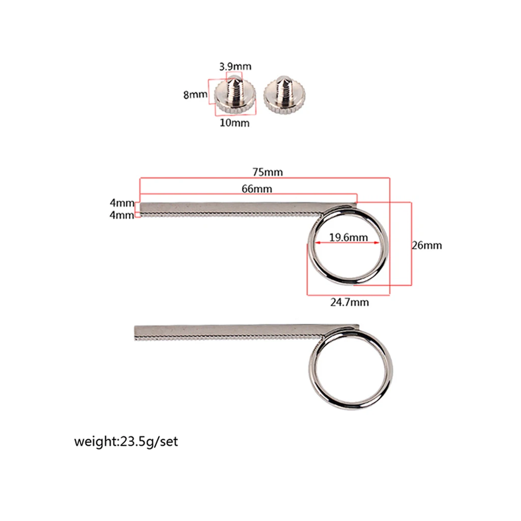 Trumpet Valve Slide Finger Ring for trumpet instrument