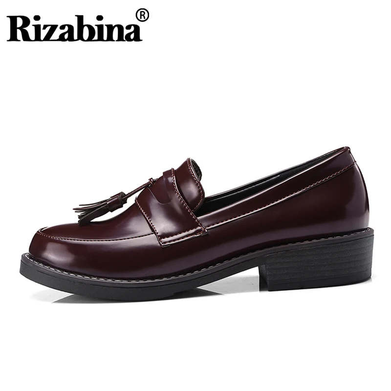 RIZABINA Femmes Pompes Automne Hiver Garder Au Chaud Chaussures Femmes 