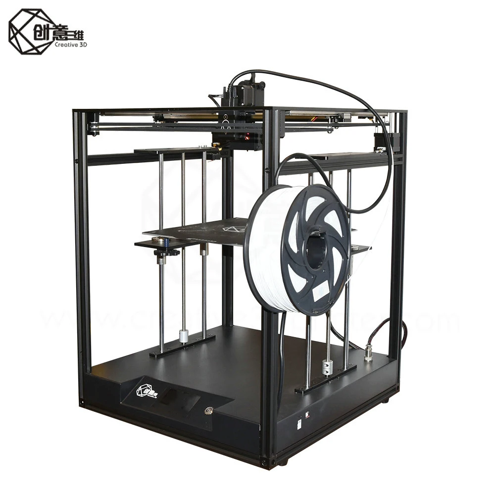 Creative3D CoreXY структура Elf 3D принтер, двойная ось Z автоматический возврат высокоточный алюминиевый профиль рама большая площадь комплект