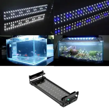 

30/45/60/90/120cm LED Waterproof Aquarium Light Full Spectrum for Freshwater Fish Tank Plant Marine Underwater Lamp UK EU plug