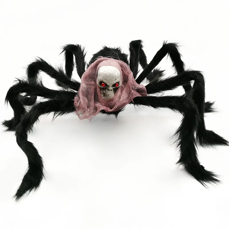 Хэллоуин большой паук украшения для вечерние подарки ужас скелет, паук пенный реквизит для реалистичного Хэллоуина KTV страшные принадлежности