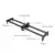 YELANGU Camera Slider Dolly Rail Video Stabilizer for L4X Electric Car Slider for SLR Camera Phone Shooting Video Recording