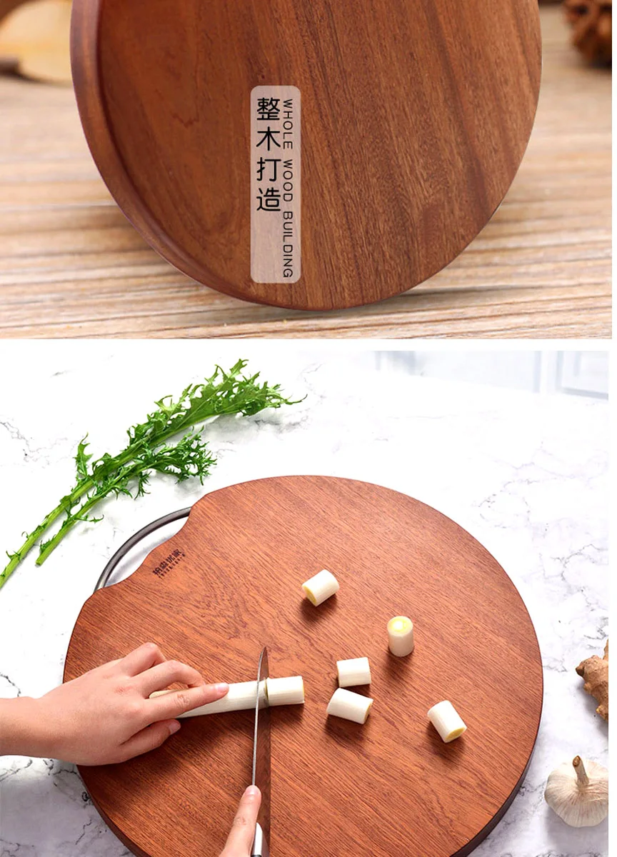 Разделочная доска, деревянные круглые доски для торта, гибкие бамбуковые для еды, для еды, 10 мм, для измельчения хлеба, xllllll Магнитный AUC1006