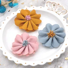 Южная Корея дети кружева цветок лента для волос женская Младенческая Детская лента для волос девушки милые принцесса элегантные аксессуары для волос повязка на голову