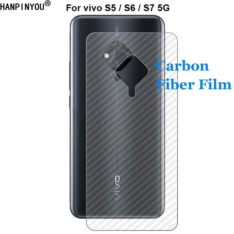 ДЛЯ vivo S5 S6 S7 S7T 5G 6 44 &quotпрочная 3D защитная пленка из углеродного волокна с защитой