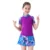 2020 Baby Girl Swimwear 8-15 Лет Детский Купальник С Коротким Рукавом Малыш Девушка Купальник Юбка Купальник Малыш Купальный Костюм Девушка