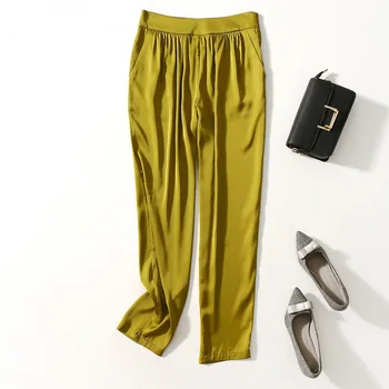 

2020 Summer Trousers Women Casual Solid Color Loose Harem Long Pants Women