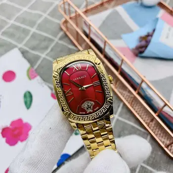 

Versace- 2020 fashion trend ladies watch high quality high quality calfskin watch with AAA watch