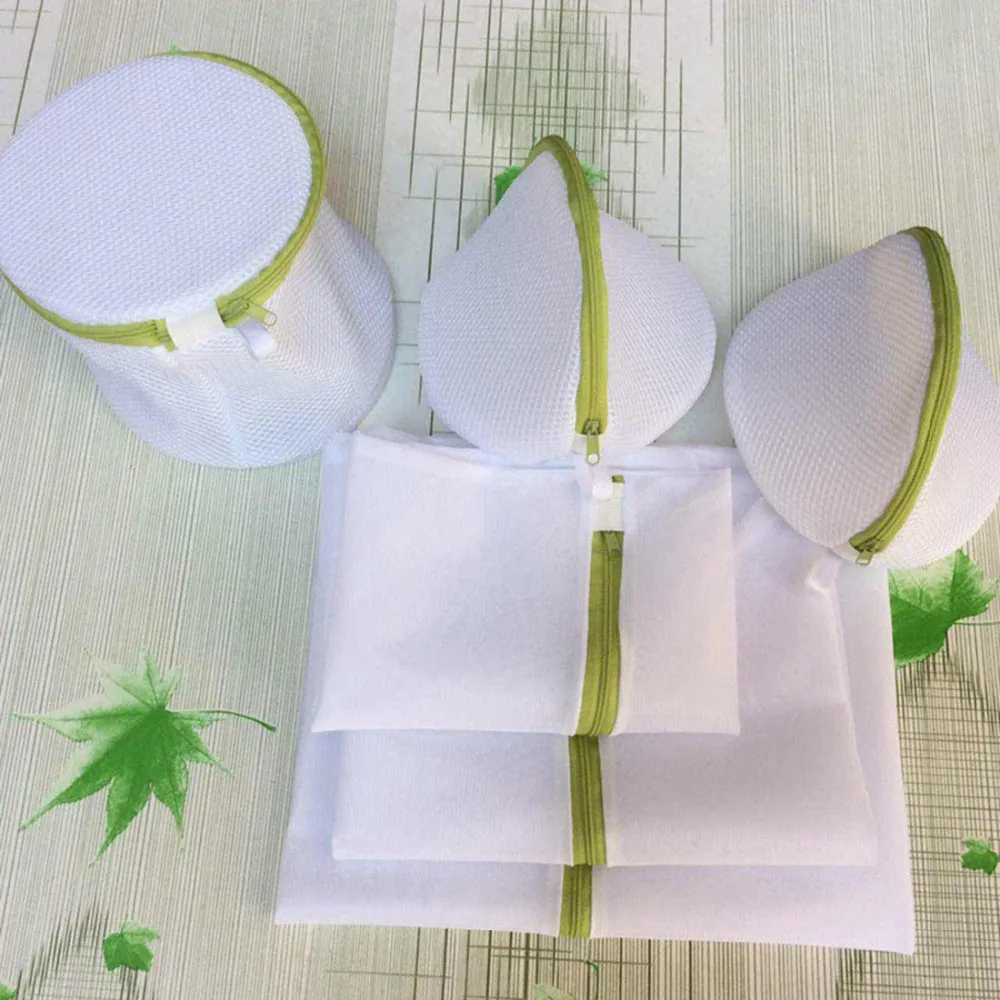 Sale 6pcs/набор мешок для стирки нижнего мыть на молнии сетка стиральная бюстгальтер