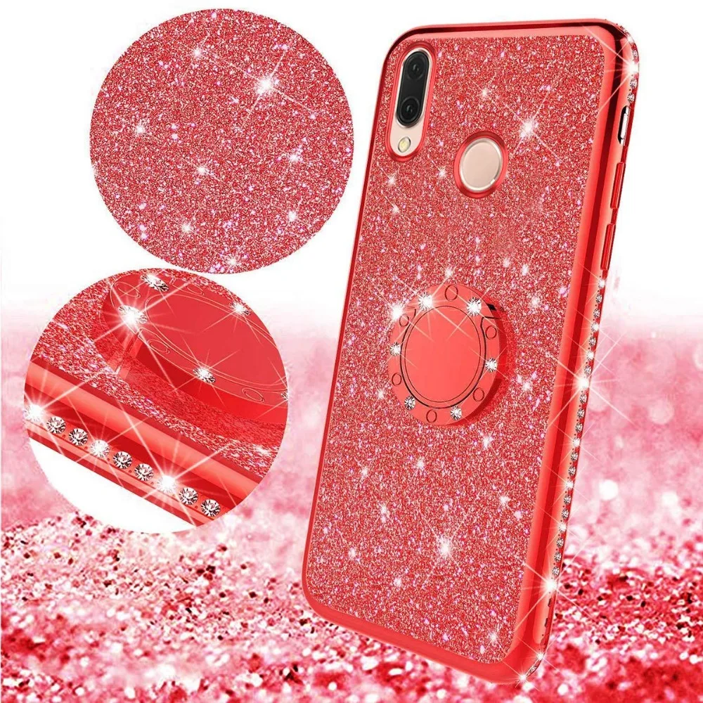 Diamond Case for Xiaomi Redmi Note 7 5 Redmi 7 6 6A Pro 5 Plus Cover For Xiaomi Mi 9 Mi 8 SE Lite Play A2 Lite Glitter Case (22)