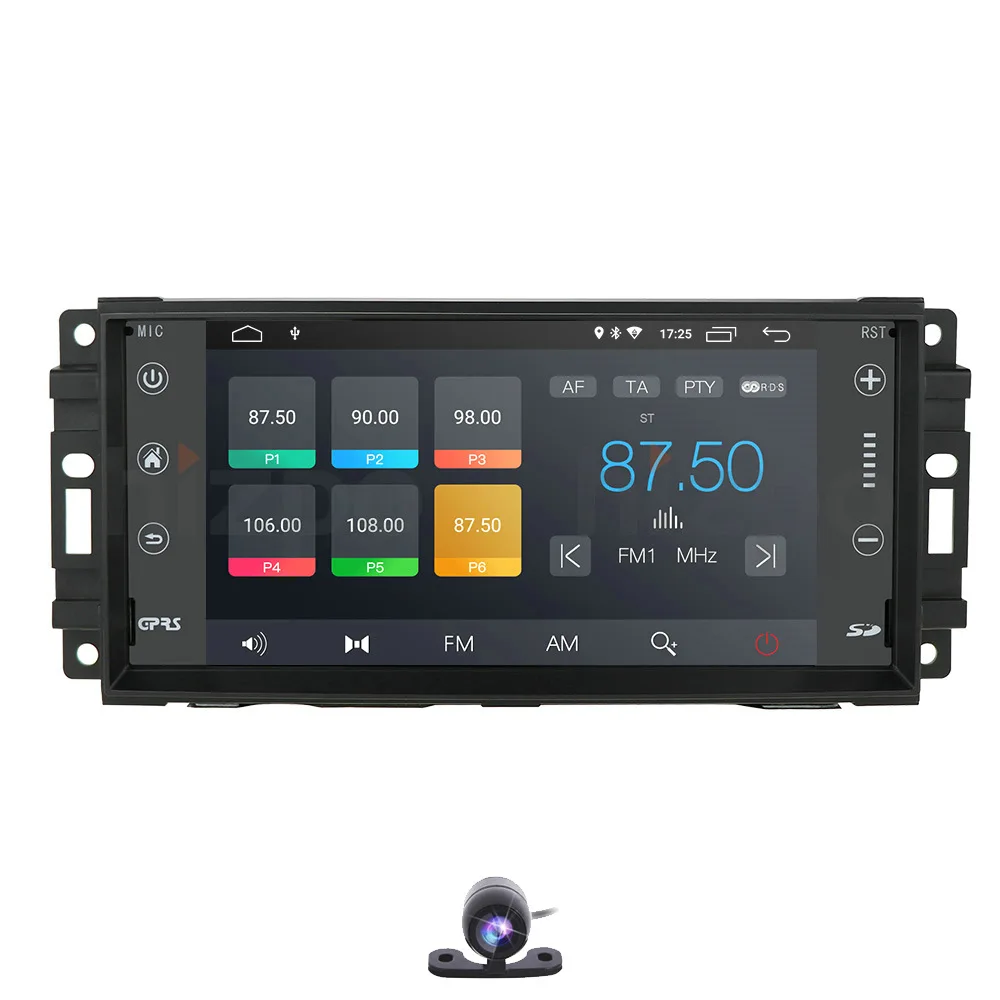 Android 10 Автомобильный мультимедийный плеер gps для Jeep Commander/Компас/Патриот/Grand Cherokee/Liberty/Wrangler/Unlimited Dodge caliber - Цвет: Camera5