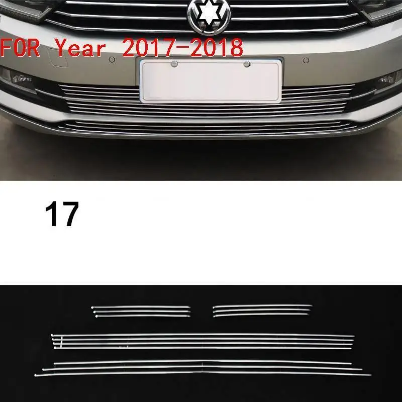 Automovil аксессуары для стайлинга автомобилей украшения Молдинги передний сетчатый 07 08 09, 10, 11, 12, 13, 14, 15, 16, 17, 18, для Volkswagen Magotan